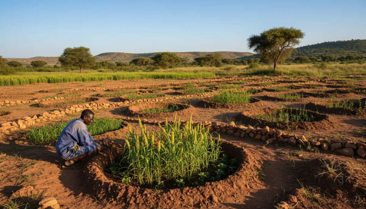 Conservation de l'eau au Sahel