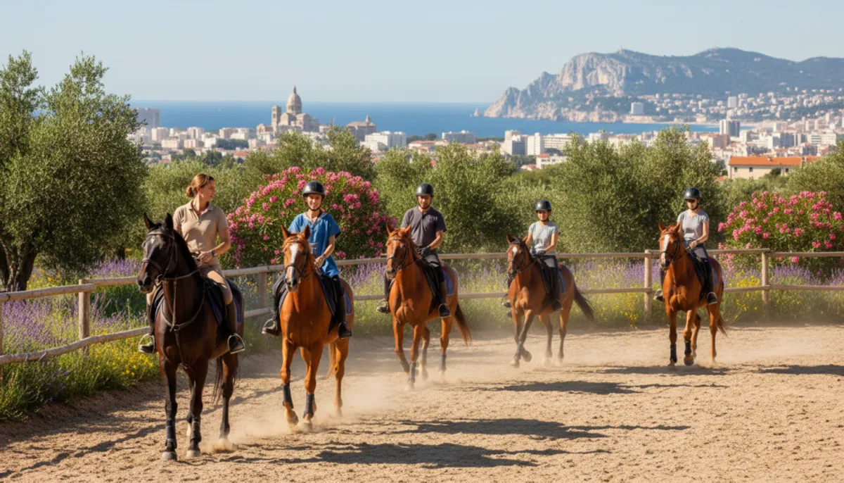 cours d'équitation à Marseille