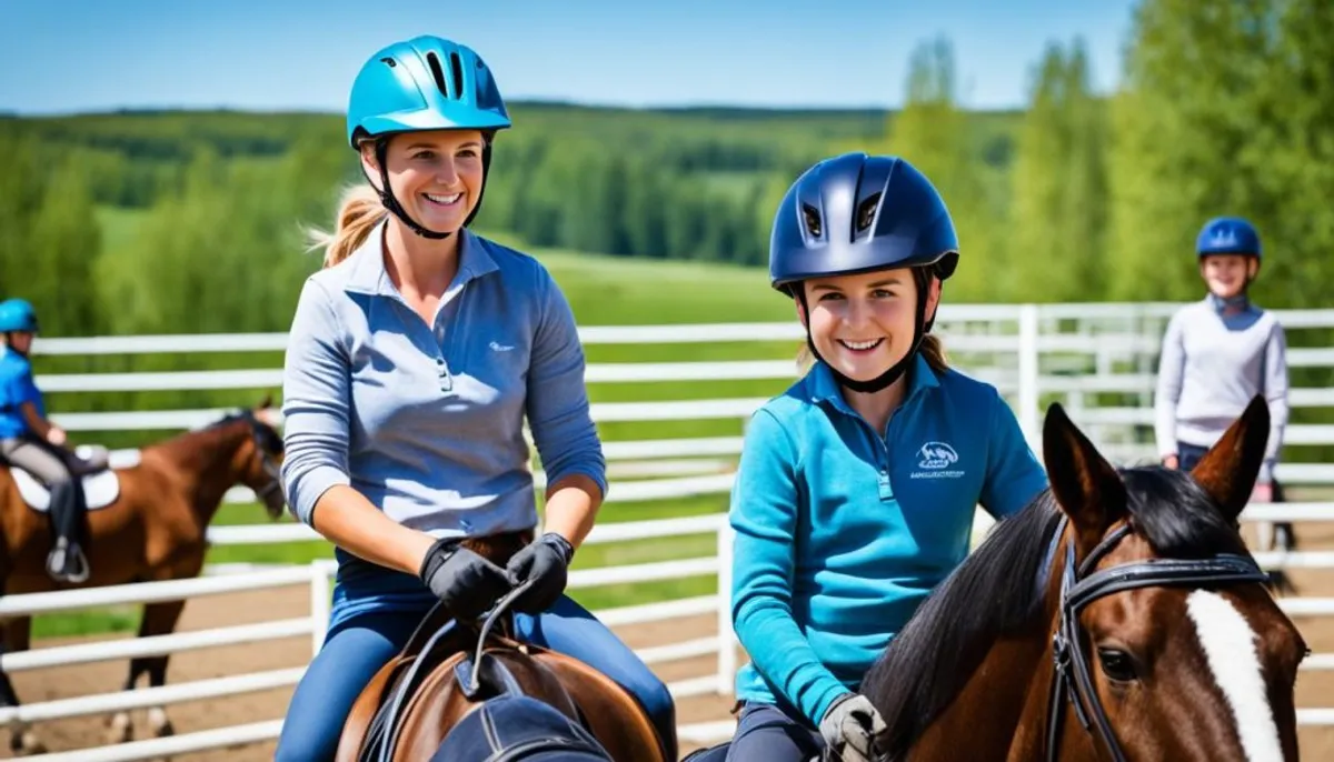 cours d'équitation enfants