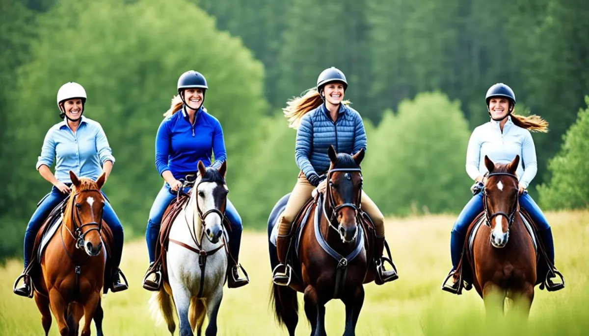 cours d'équitation pour adultes