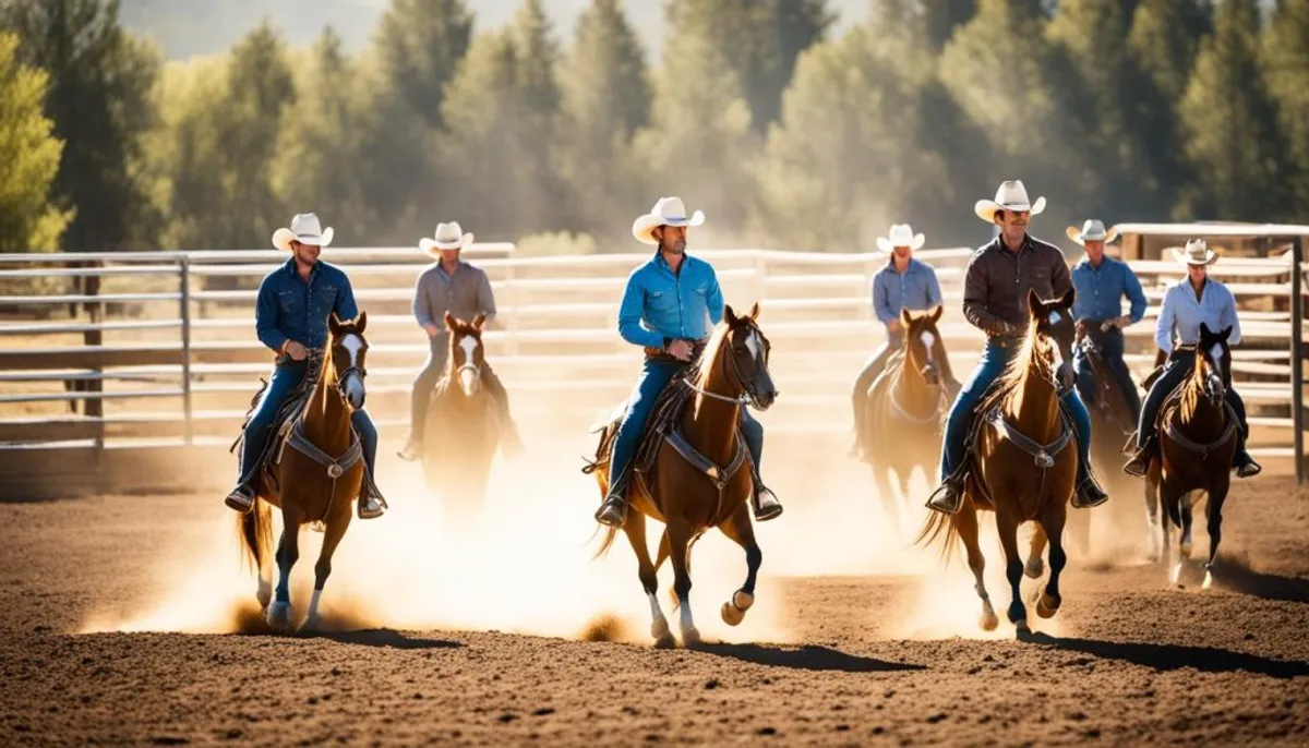 cours d'équitation western