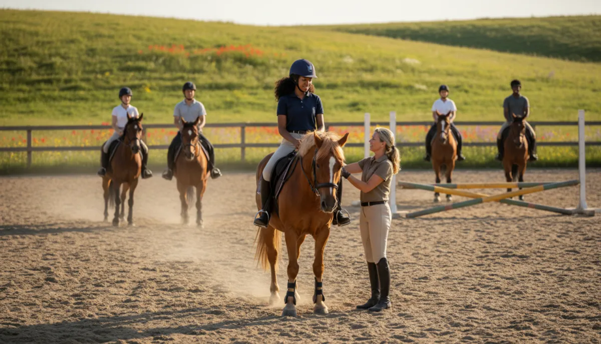 cours équitation pour tous niveaux