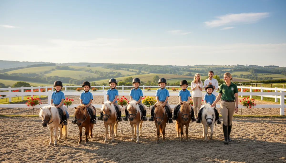 cours poney club enfants