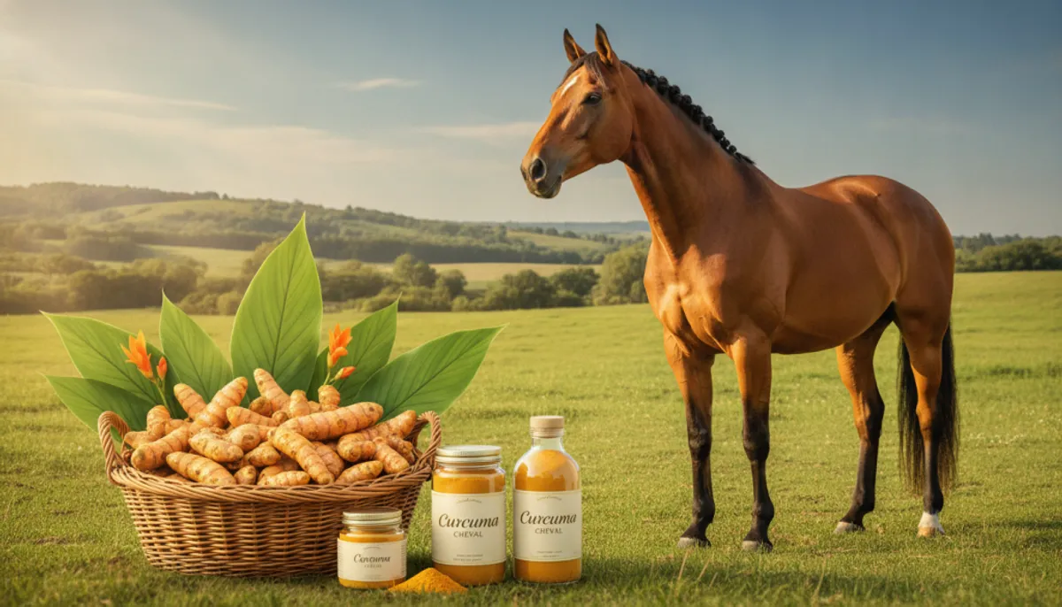 curcuma cheval bien-être