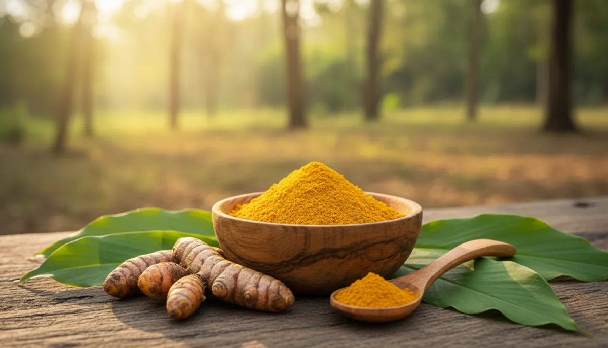 curcuma cheval poudre