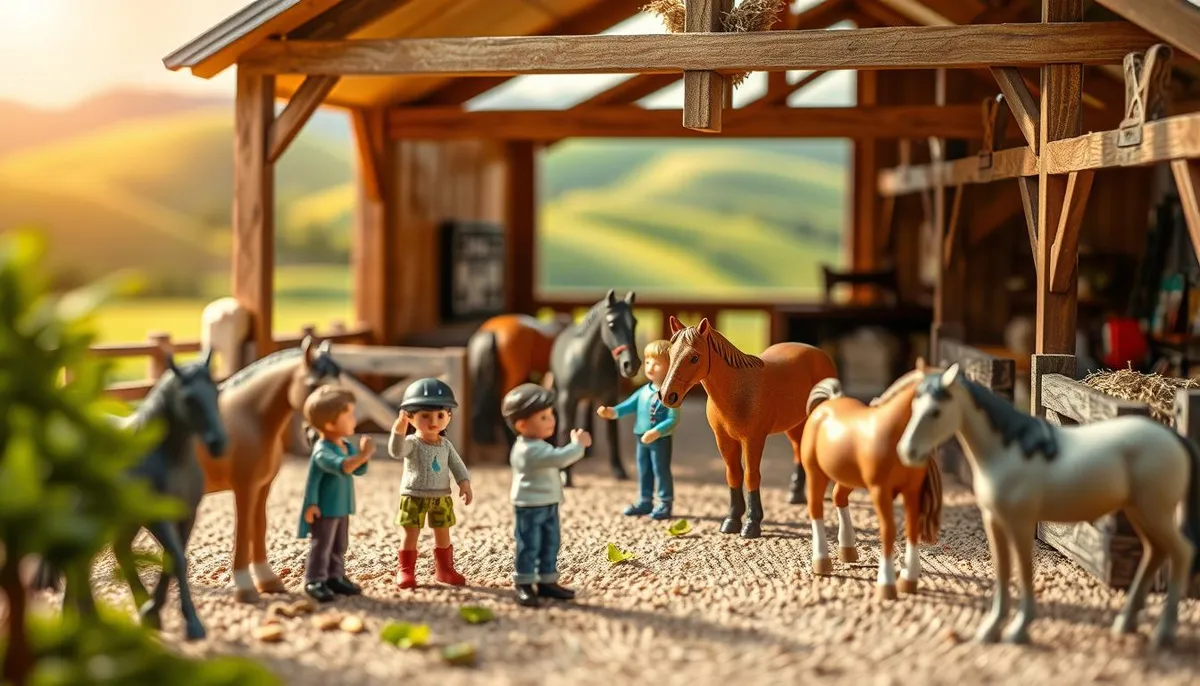 Écurie Schleich - Univers équestre pour enfants