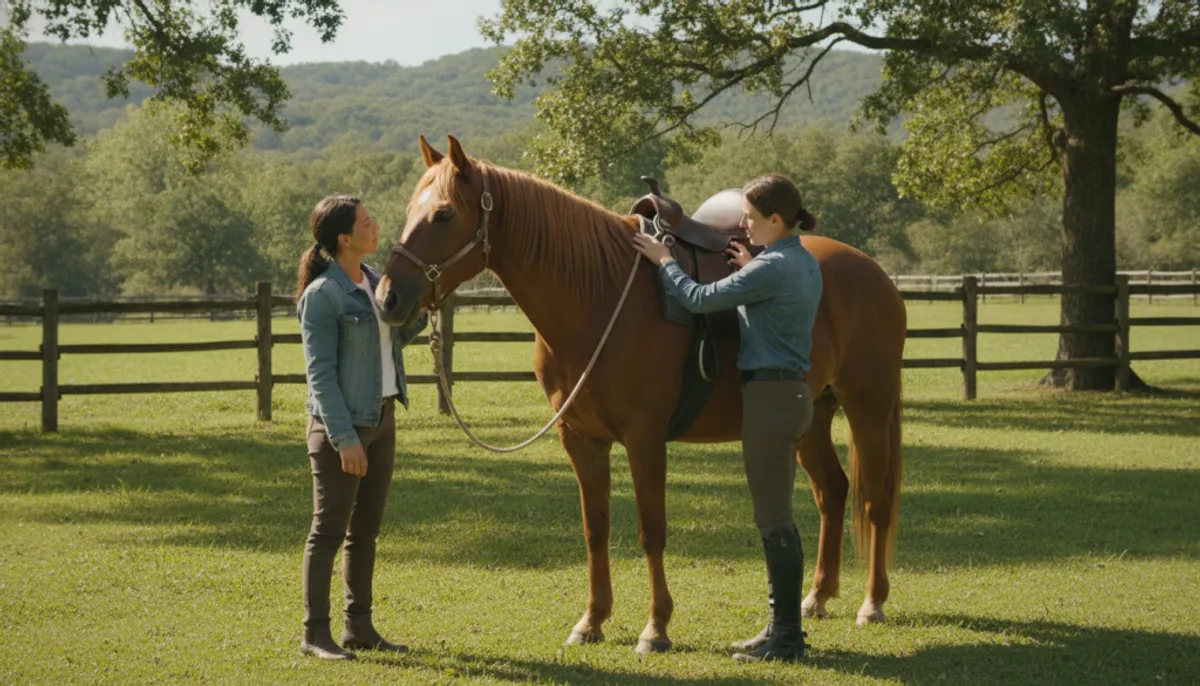 débourrage éthologique cheval