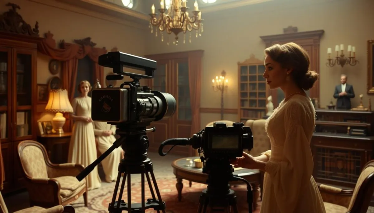 Débuts d'actrice dans le cinéma français