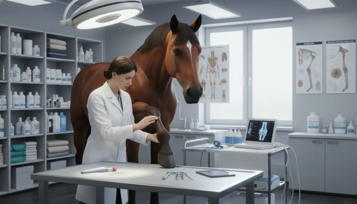 diagnostic vétérinaire arthrose équine