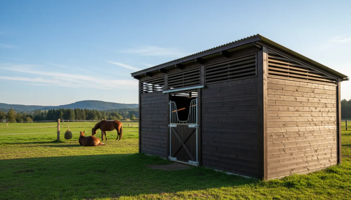 dimensions confort box chevaux