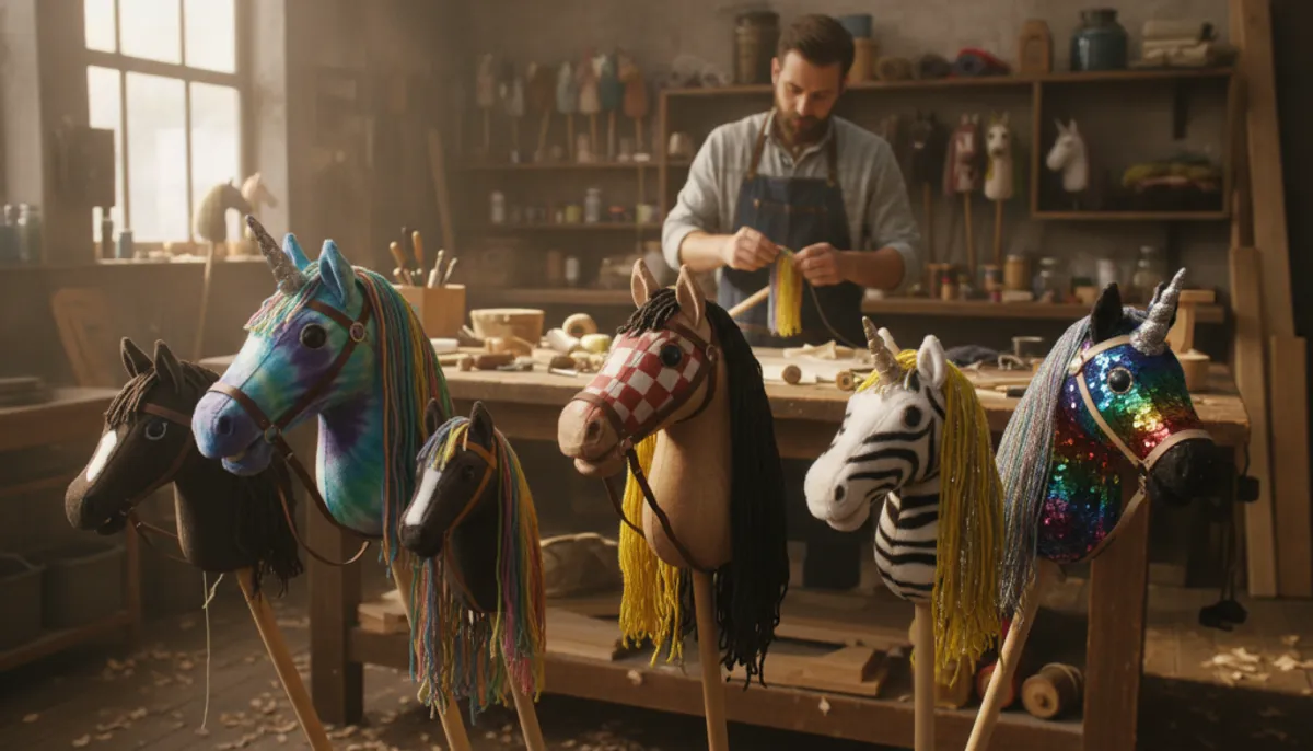 diversité des modèles de cheval bâton
