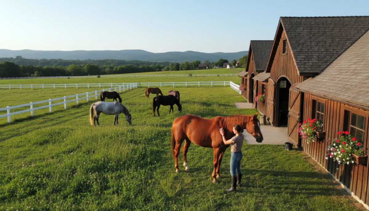 domaine équestre pour passionnés de chevaux