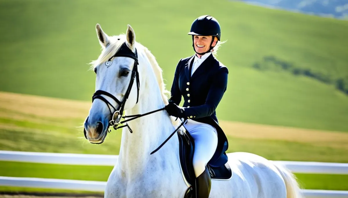 dressage du cheval