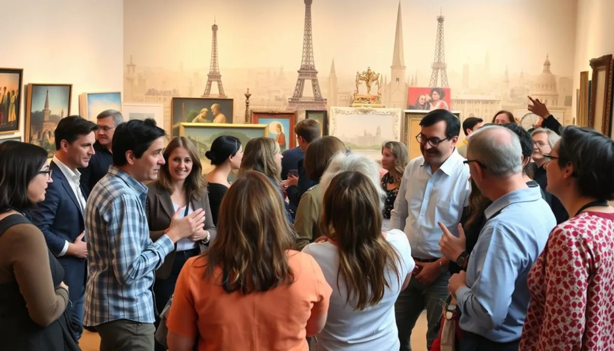Les artistes belges face à la culture française