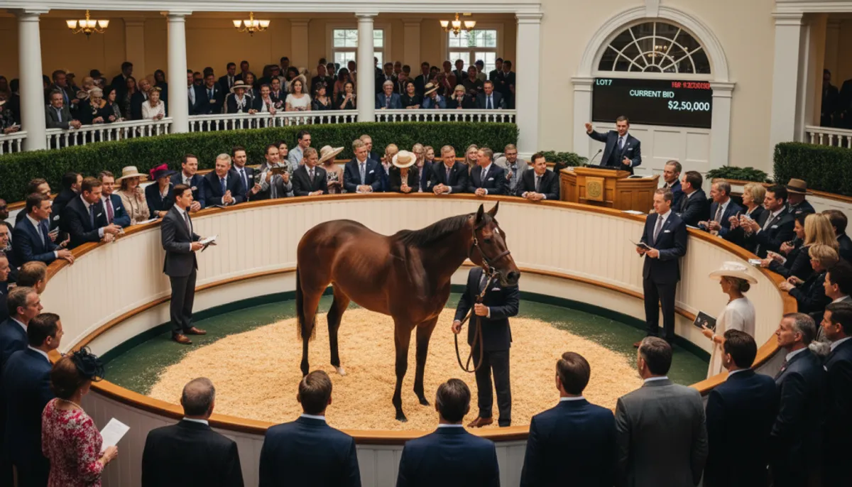 enchères chevaux de prestige keeneland
