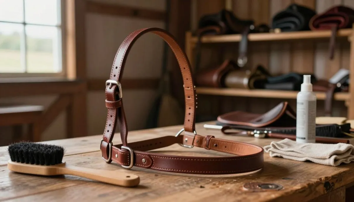 entretien licol en cuir