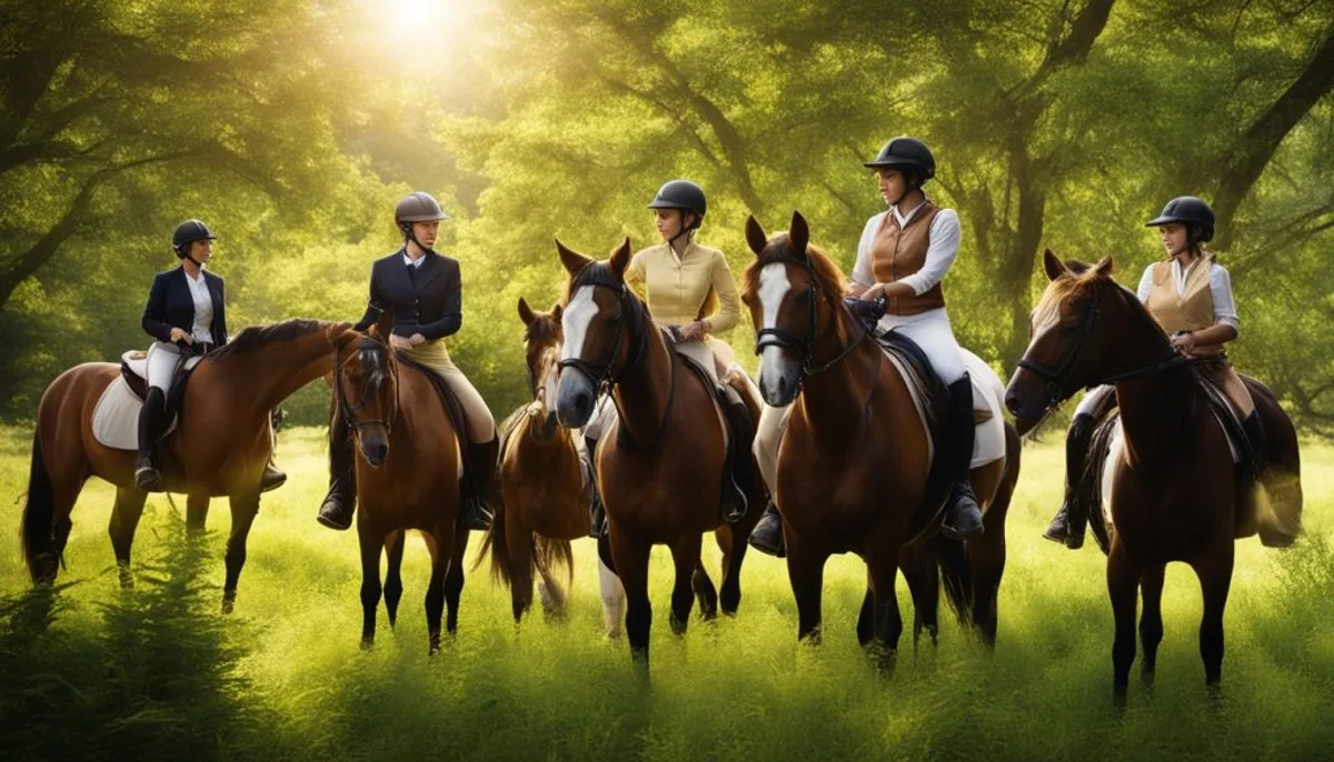 équipe équitation 37