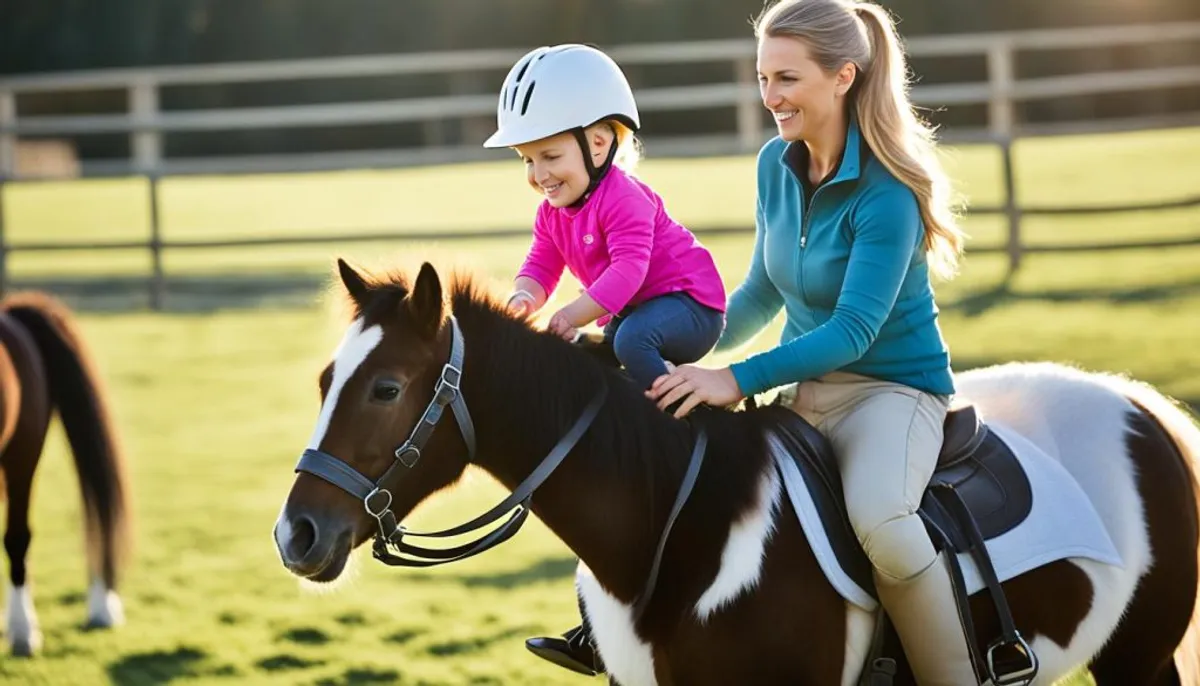 equitation 2 ans