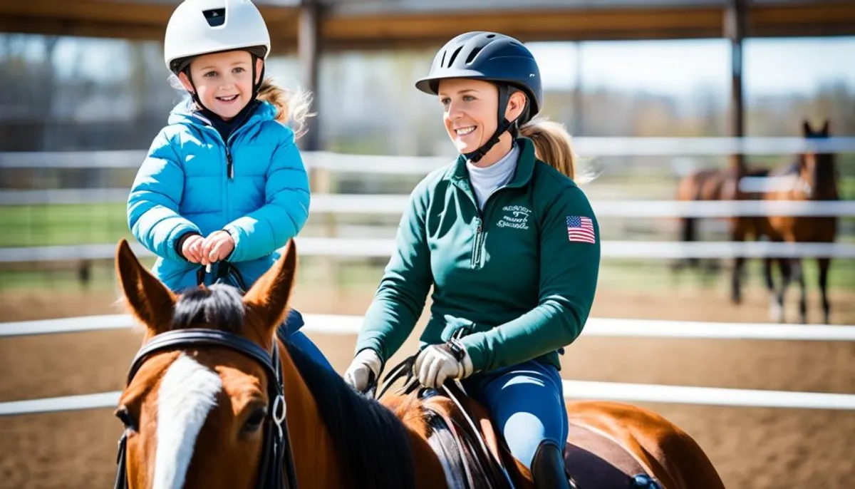 équitation 4 ans