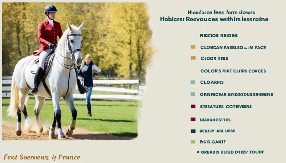 équitation coûts