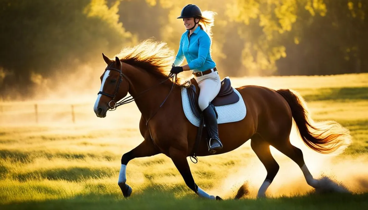 équitation en plein air