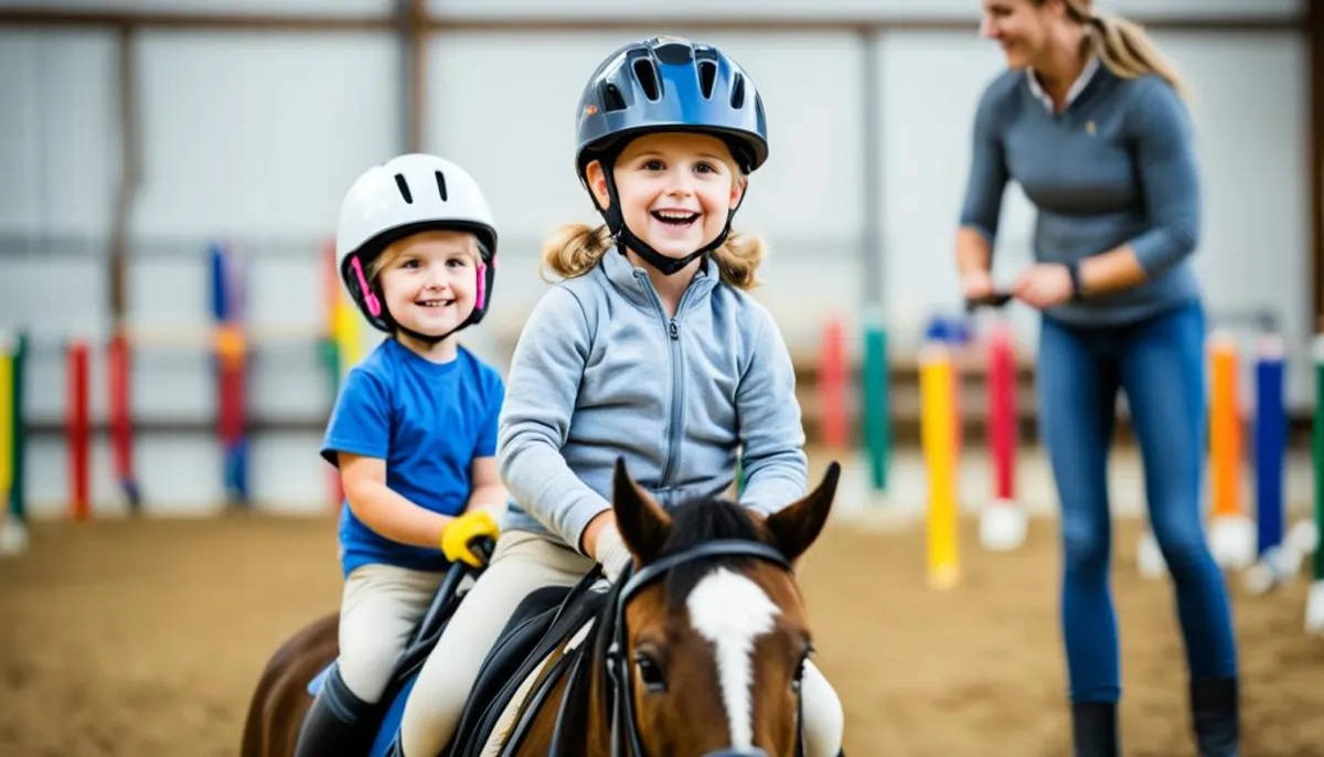 équitation enfants