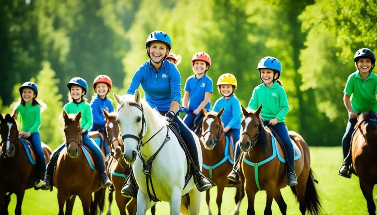 équitation enfants