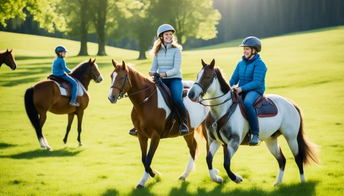 équitation famille