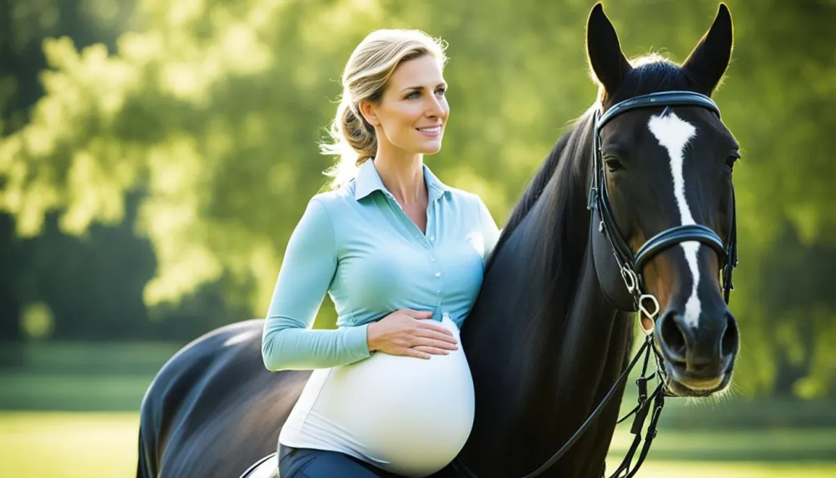 équitation grossesse