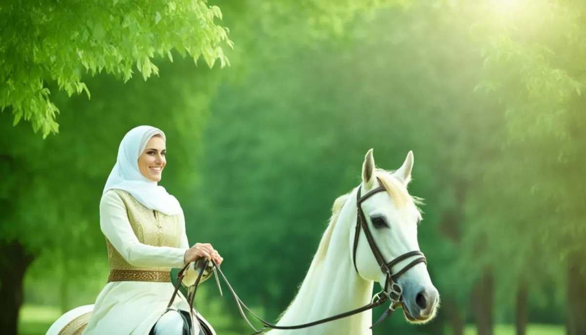 équitation islam femme