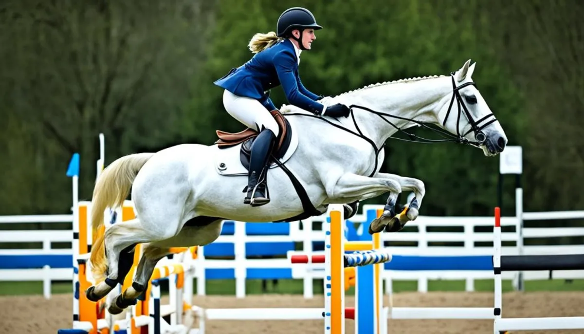 équitation obstacle vertical