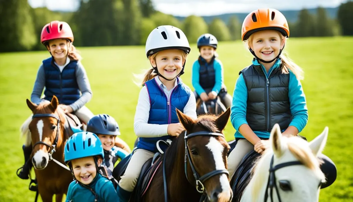 équitation pour enfants