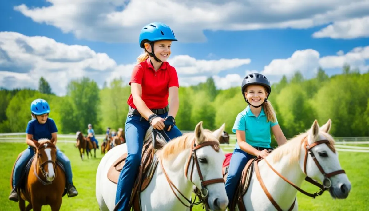 Équitation pour enfants