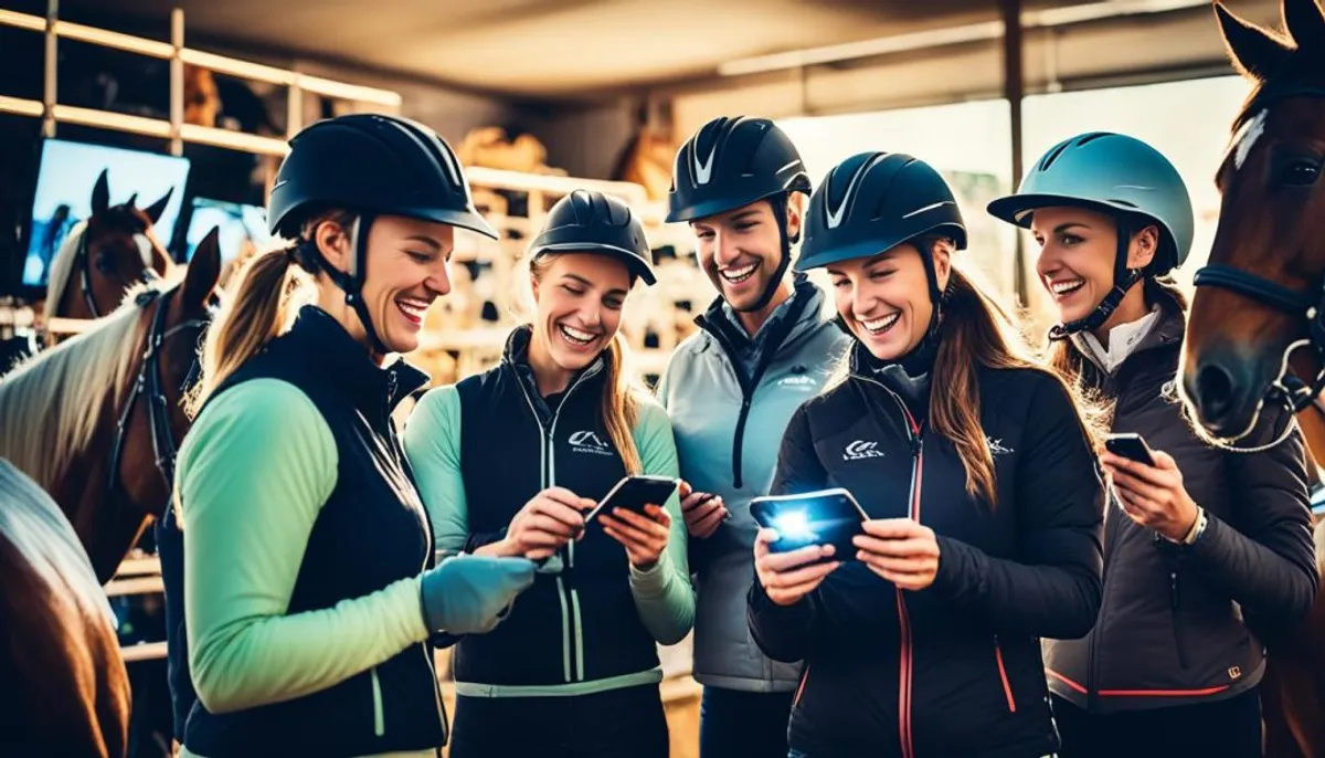 équitation réseaux sociaux