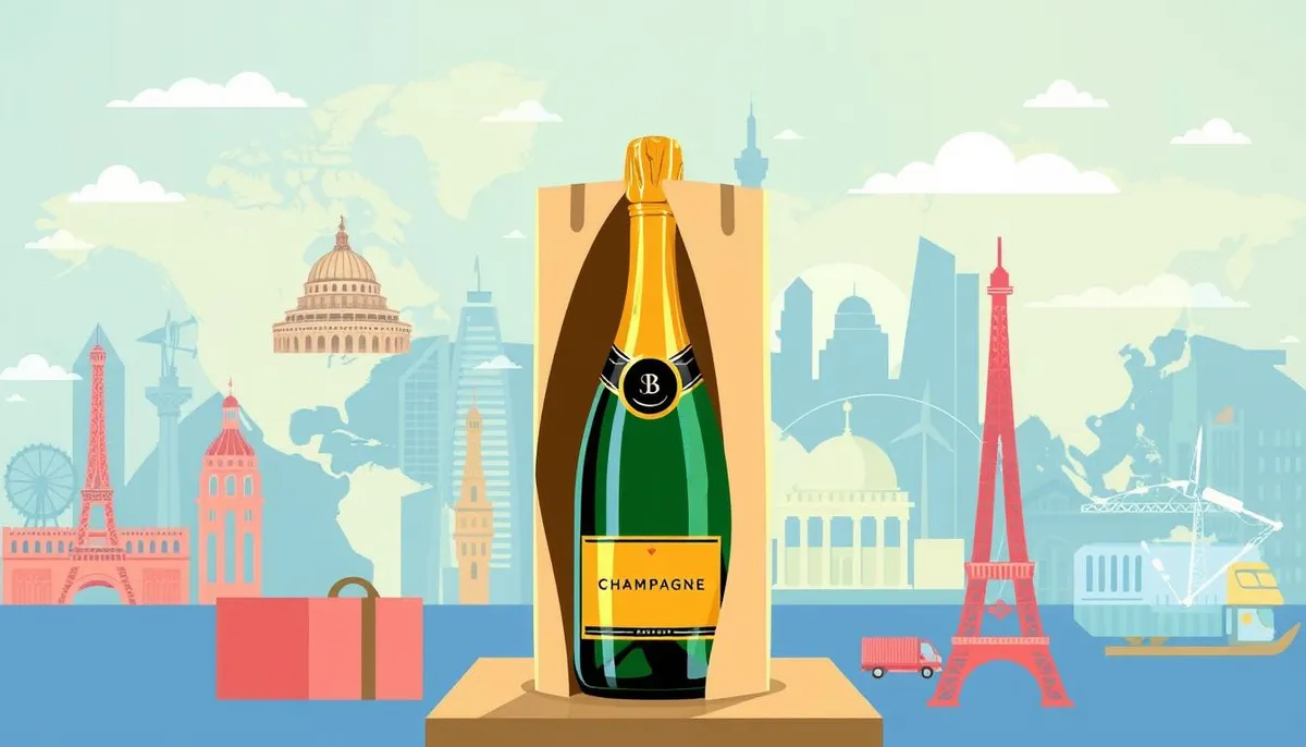 international champagne delivery