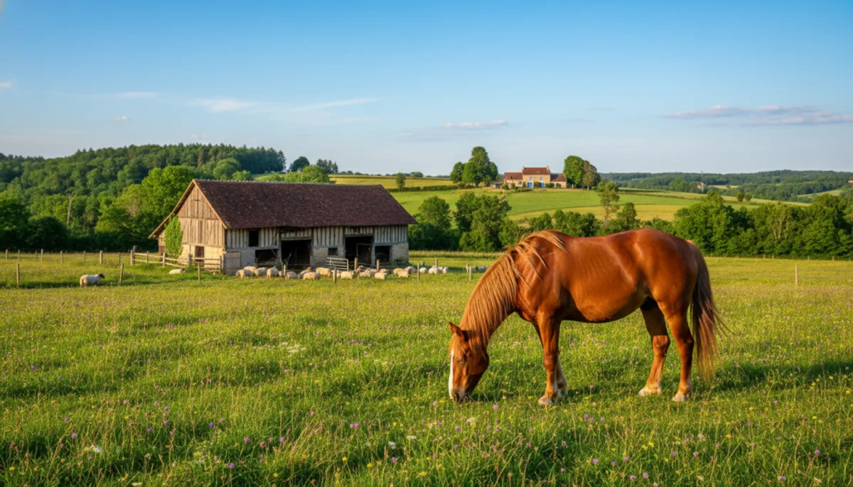 ferme cheval