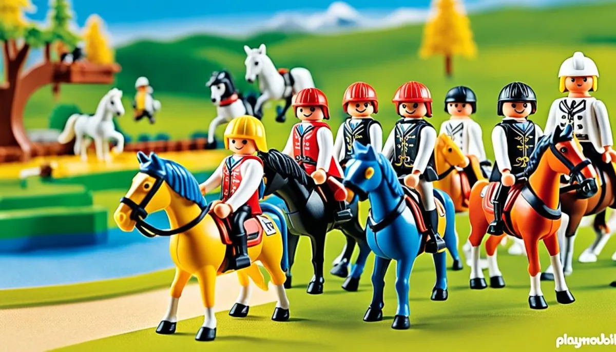 figurines playmobil équitation