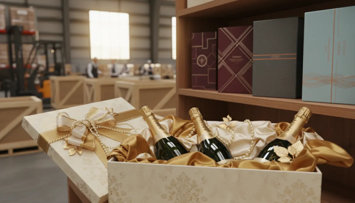 gift box champagne wholesale