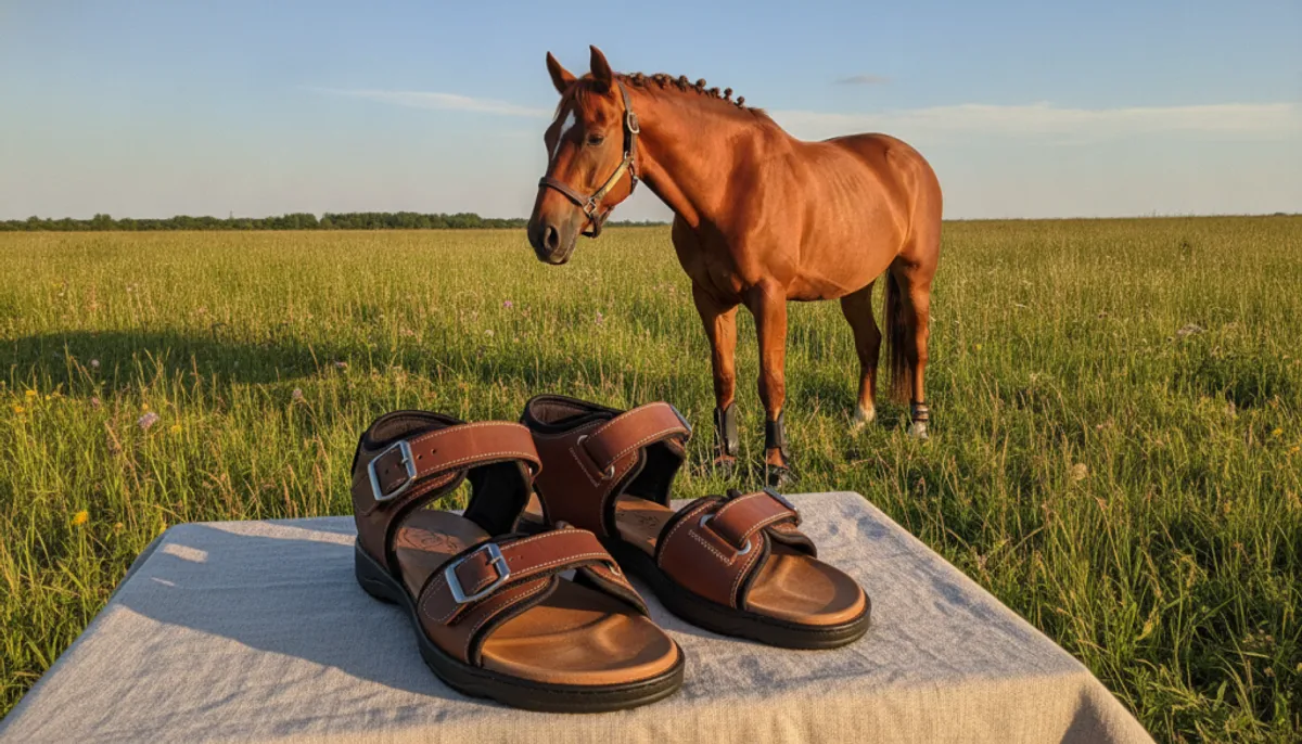 hipposandales per il benessere dei cavalli