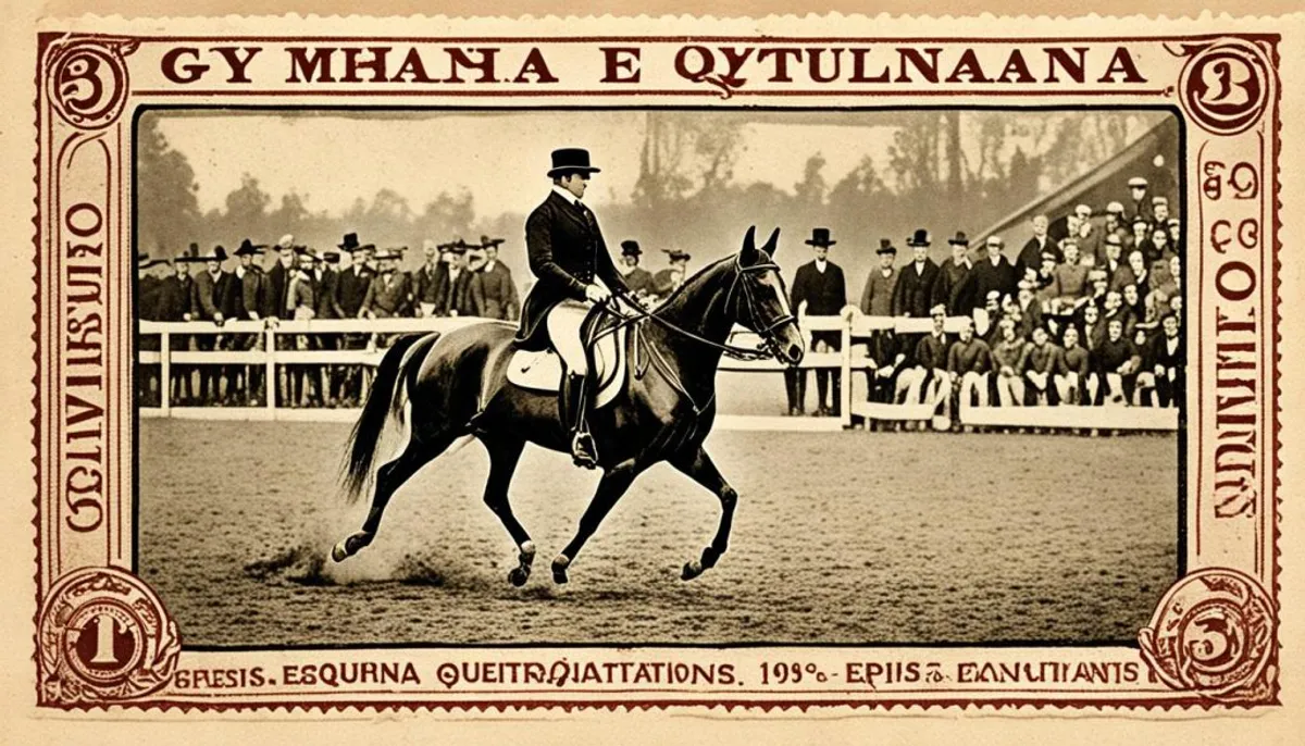 Historique du gymkhana équitation