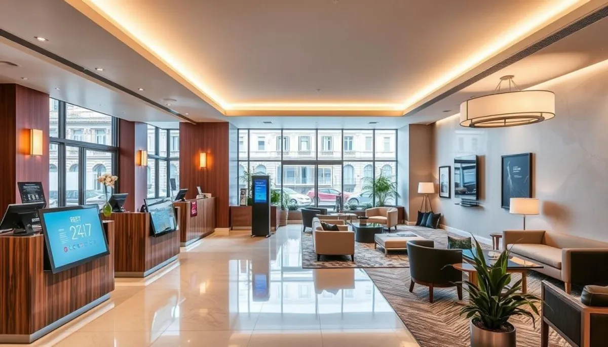hôtel réception 24/24
