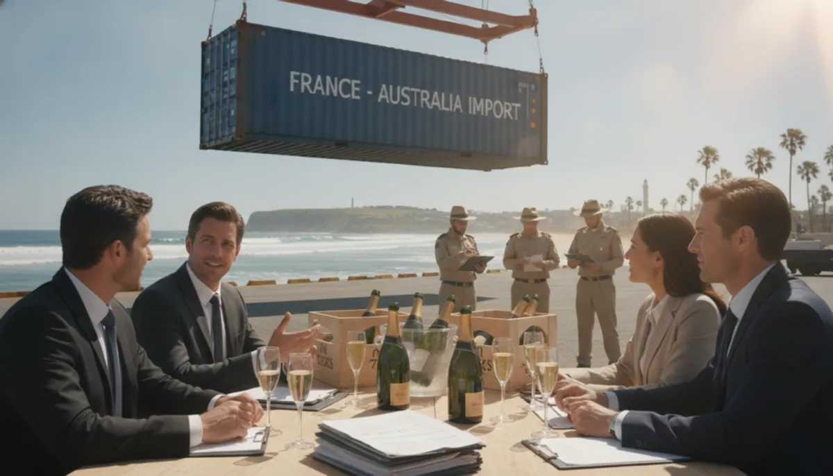 importing champagne into Australia importing champagne into Australia