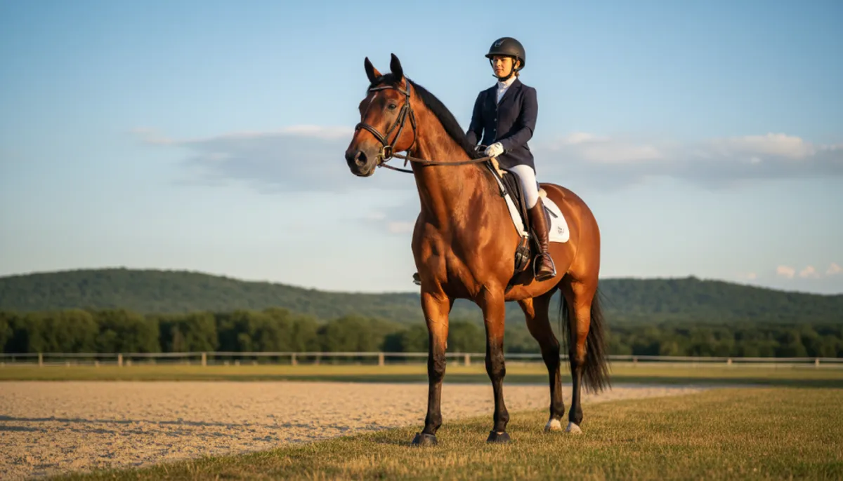 impulsion équilibre cheval