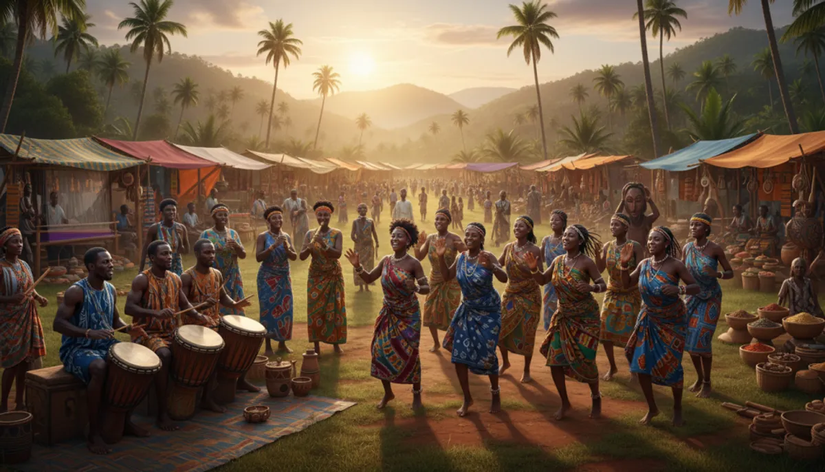 influence culture régionale afrique ouest krou