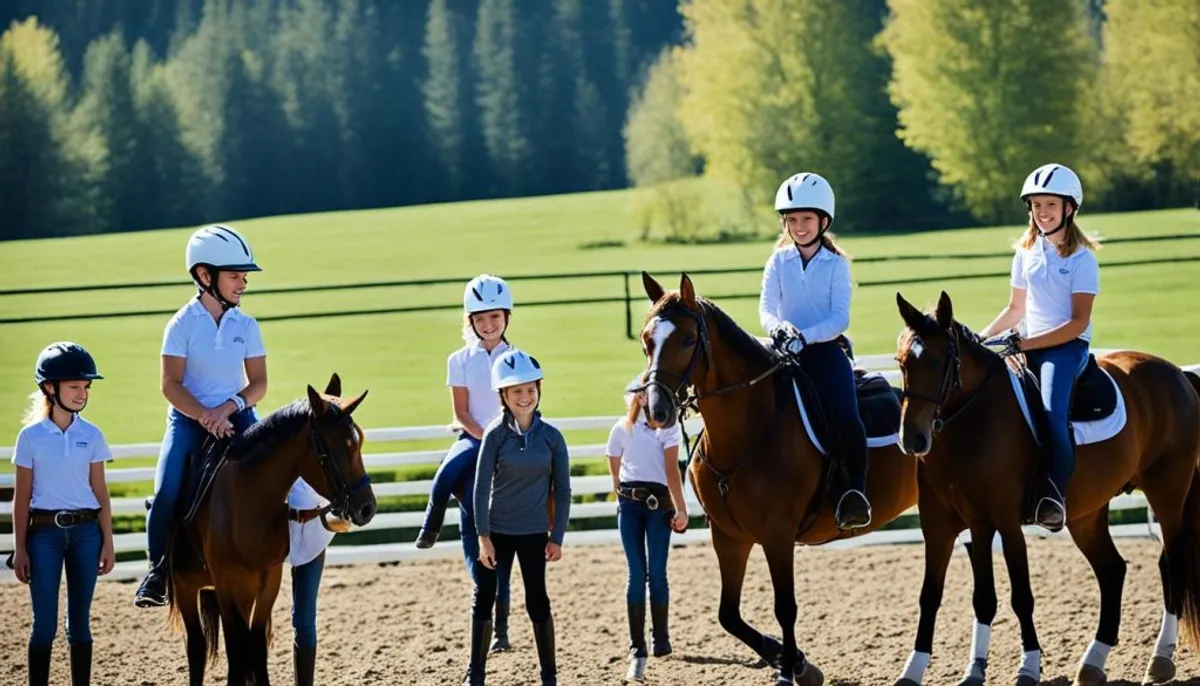 Leçons d'équitation