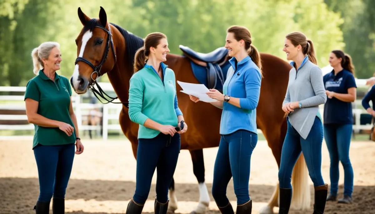 leçons d'équitation 77