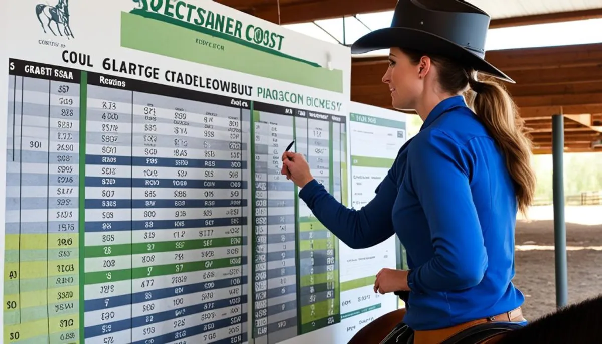 l'équitation prix