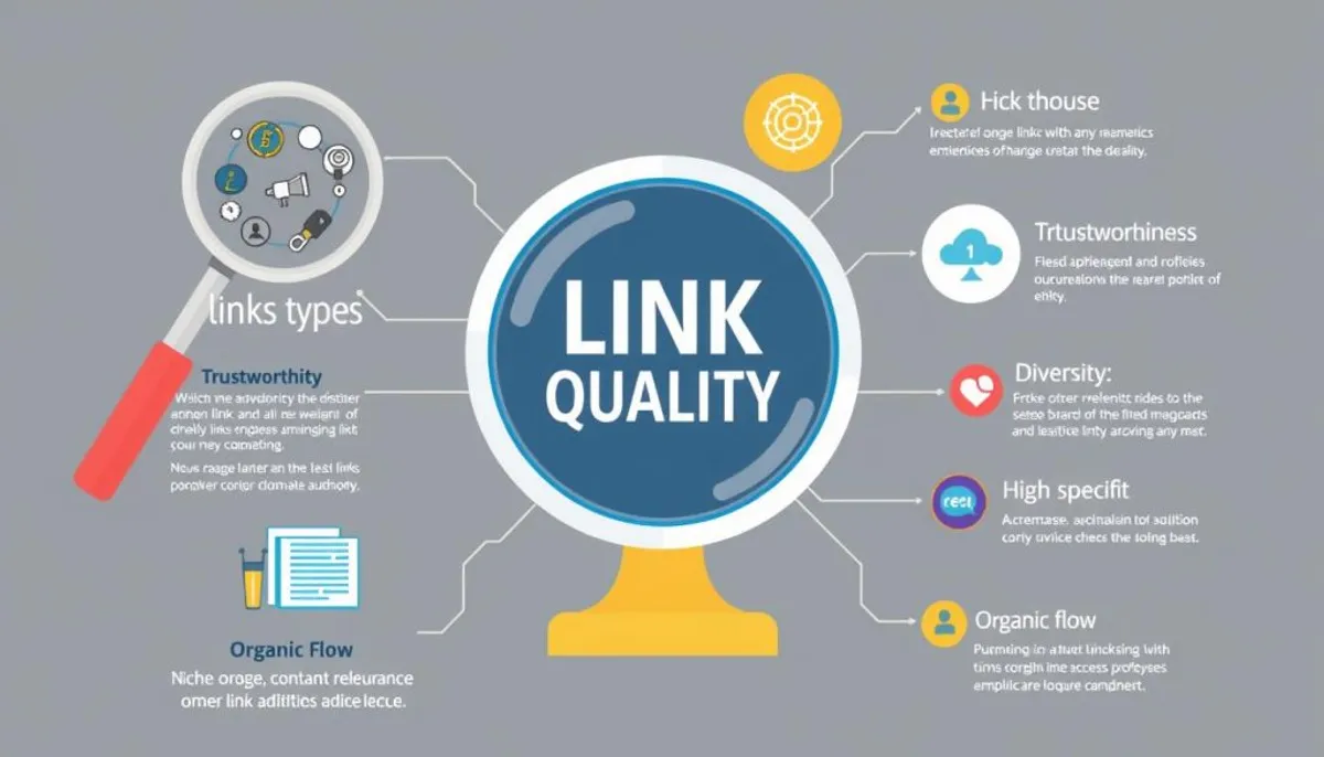 Link quality characteristics Link quality characteristics