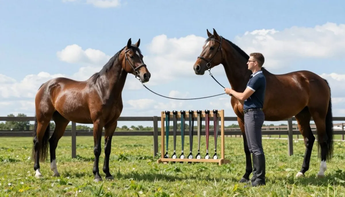 longe pour le travail du cheval