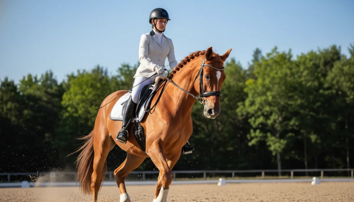 maîtrise technique équitation